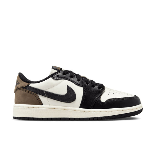 Air Jordan 1 Low OG 'Mocha' (GS) - White/Black/Dark Mocha