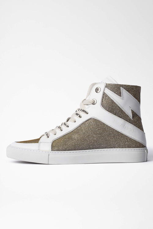 High Flash Sneakers - Silver