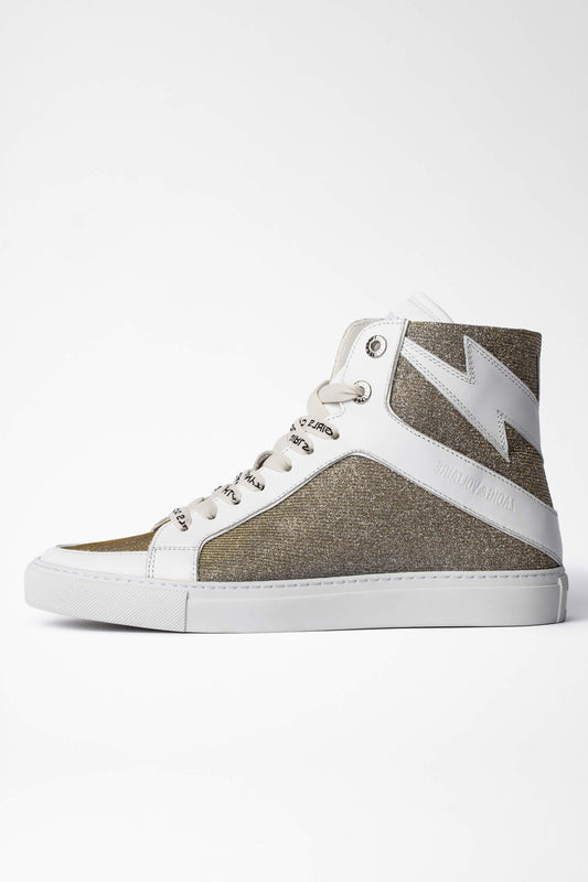 High Flash Sneakers - Silver